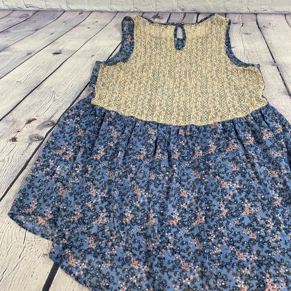 Happening in the Present Floral Flare Tank Top - Picture 9 of 9